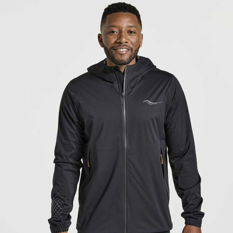 Jackets * | Men'S Boulder Drizzle Jacket Saucony Less Expensive