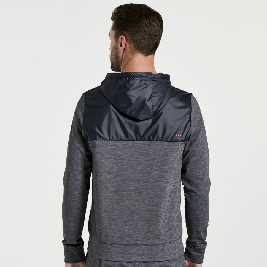 Jackets * | Men'S Solstice Zip Hoody Saucony Cheap