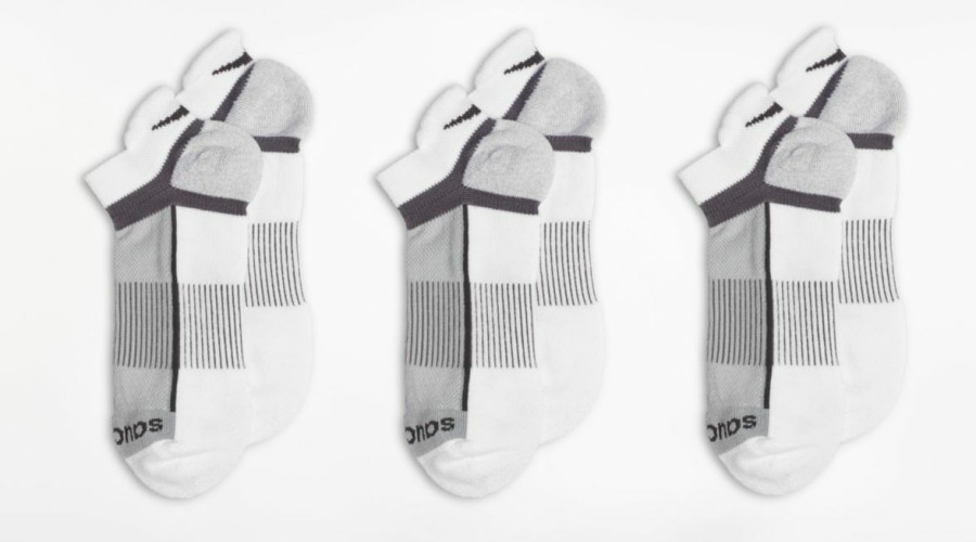 Accessories * | Inferno No Show Tab 3-Pack Socks Saucony Less Expensive