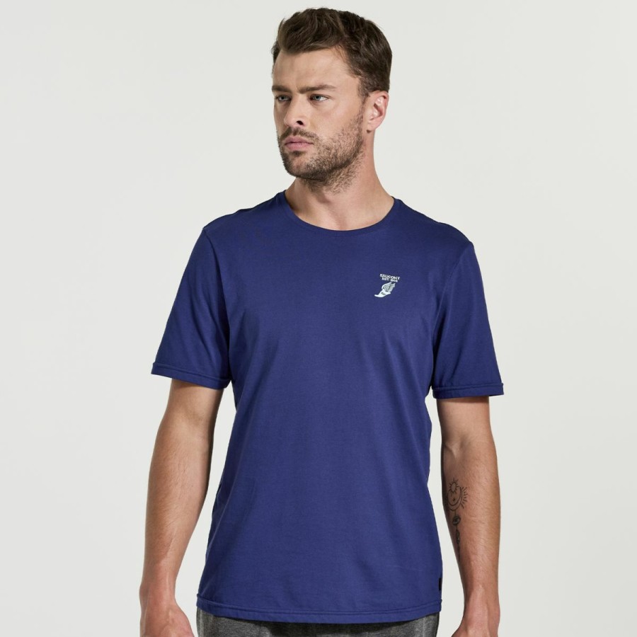 Tops * | Men'S Rested T-Shirt Saucony Featured