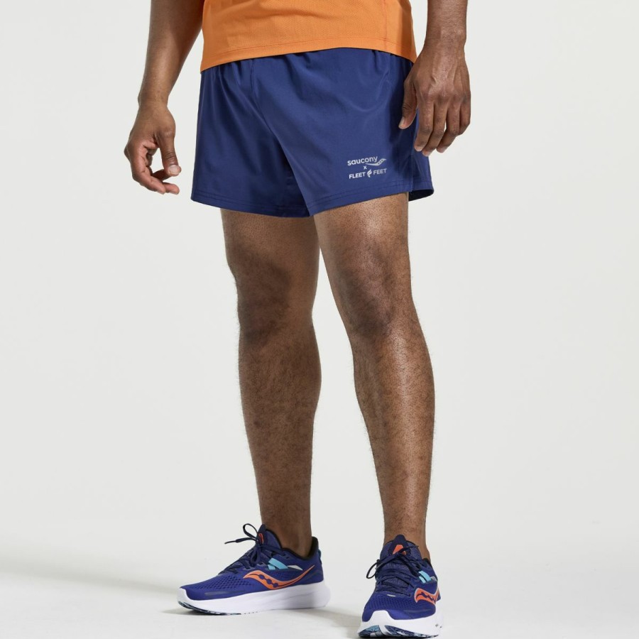 Bottoms * | Men'S Outpace 5 Short Saucony Best Price