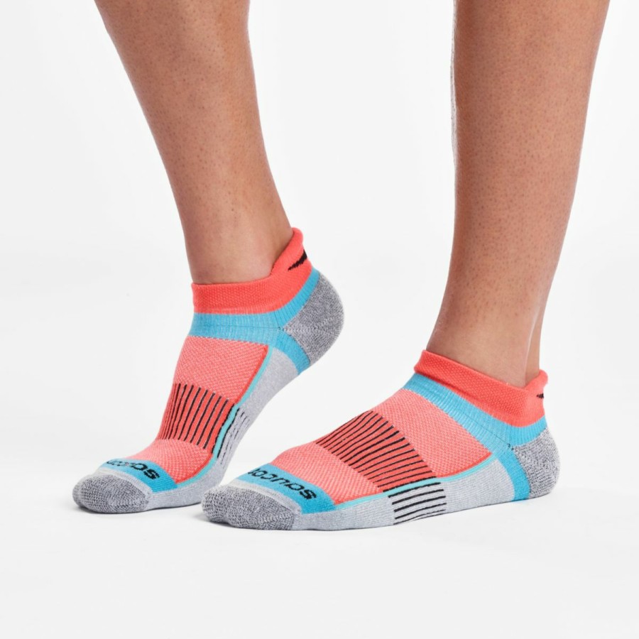 Accessories * | Inferno No Show Tab 3-Pack Socks Saucony Official