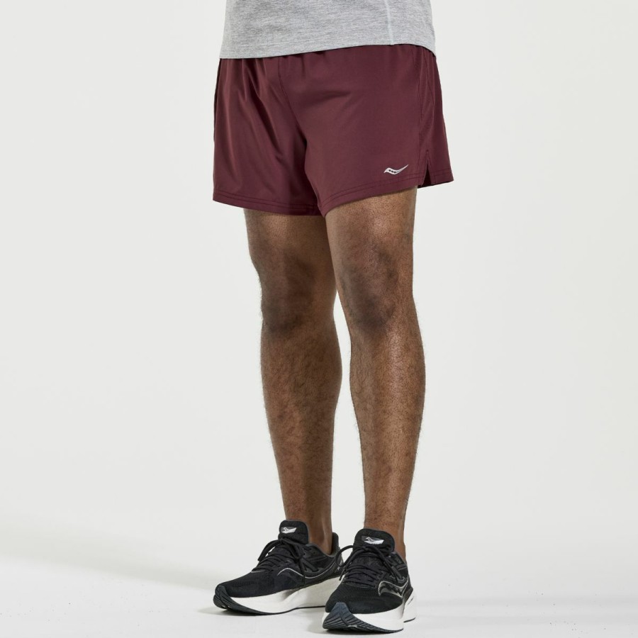 Bottoms * | Men'S Outpace 5 Short Saucony Best Quality