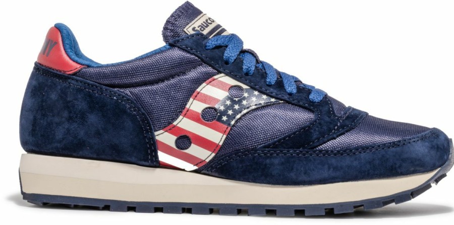 Originals * | Men'S Stars & Stripes Jazz 81 Saucony Gift Selection