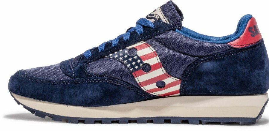 Originals * | Men'S Stars & Stripes Jazz 81 Saucony Gift Selection