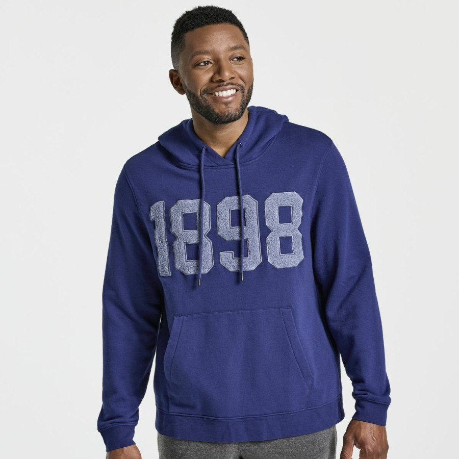 Tops * | Men'S Rested Hoodie Saucony Less Expensive