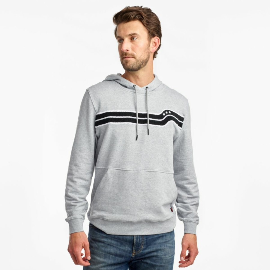 Tops * | Men'S Rested Hoodie Saucony Discount Store