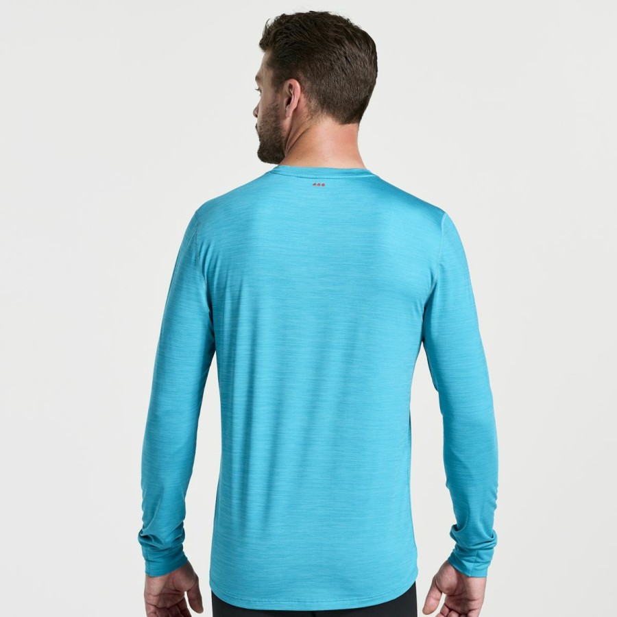 Tops * | Men'S Boulder Baselayer Saucony Discount Store