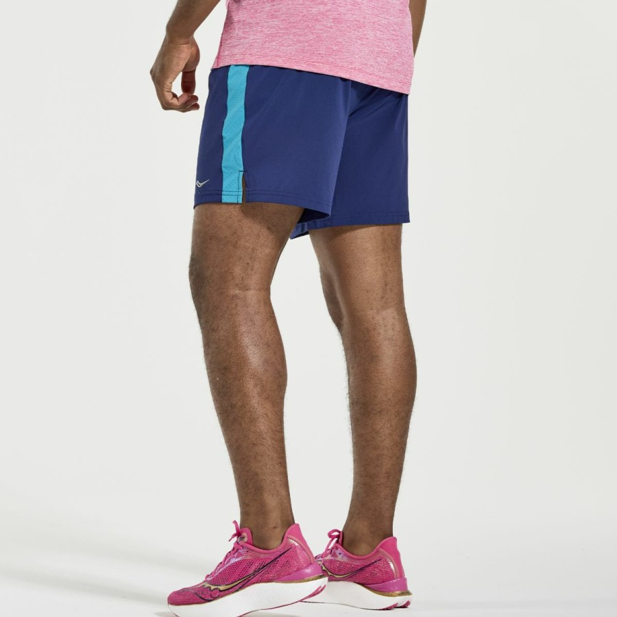 Bottoms * | Men'S Outpace 7 Short Saucony Best Quality