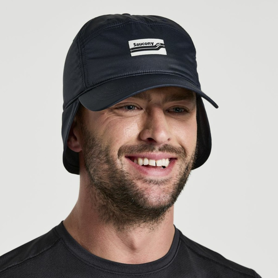 Accessories * | Tech Ear Flap Hat Saucony Top Sell