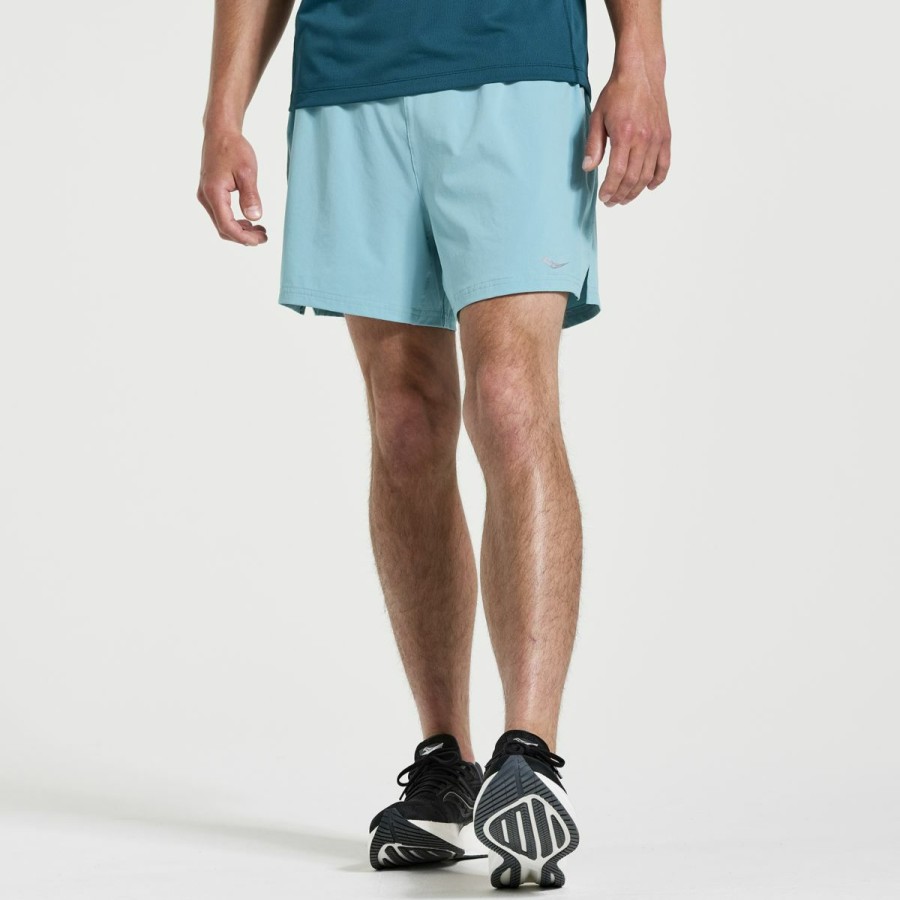 Bottoms * | Men'S Outpace 5 Short Saucony Less Expensive