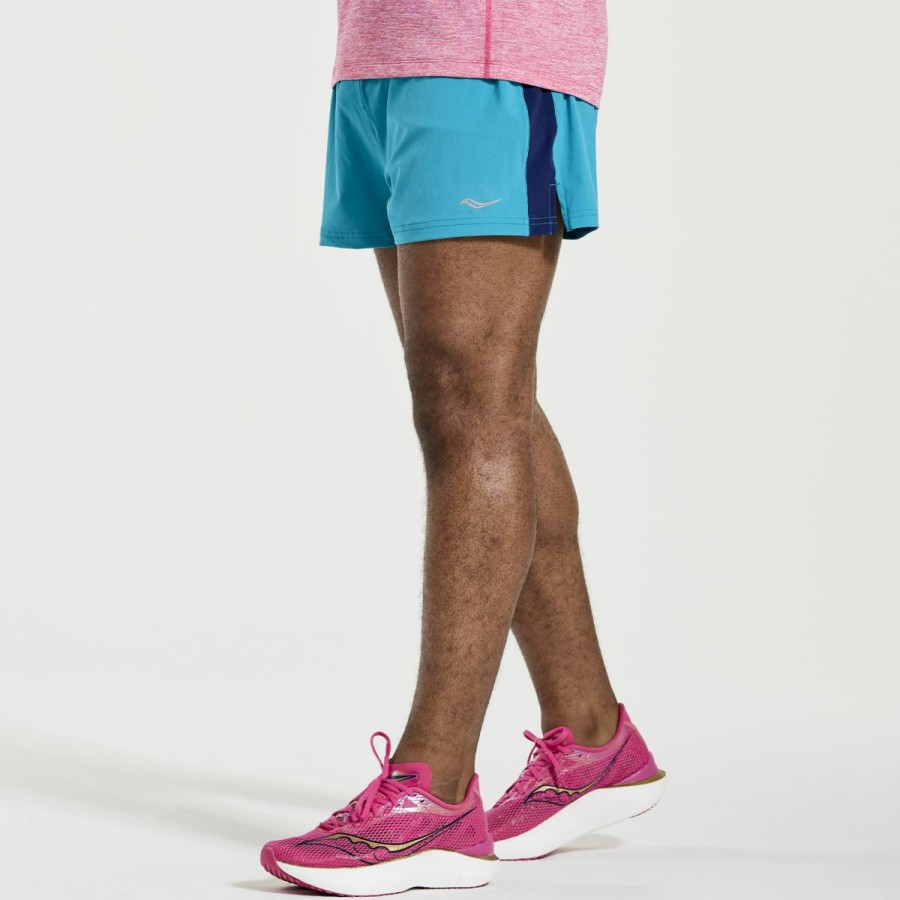 Bottoms * | Men'S Outpace 3 Short Saucony Best Quality