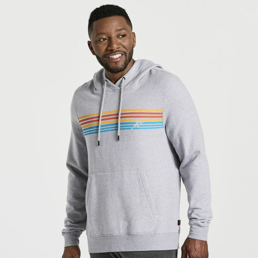 Tops * | Men'S Rested Hoodie Saucony Official