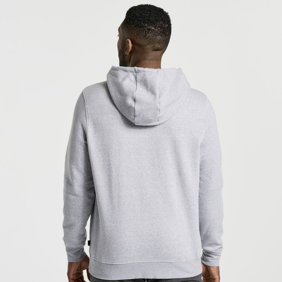 Tops * | Men'S Rested Hoodie Saucony Official