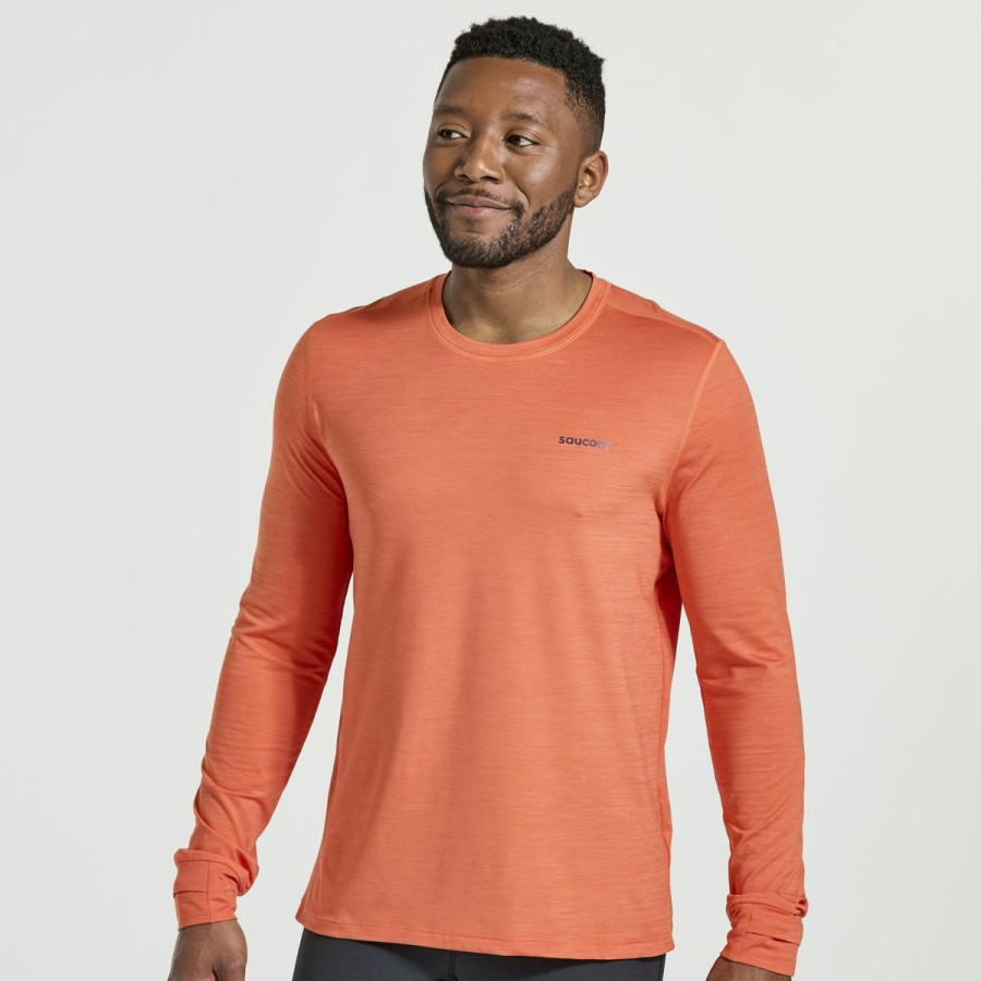 Tops * | Men'S Boulder Baselayer Saucony Cheap