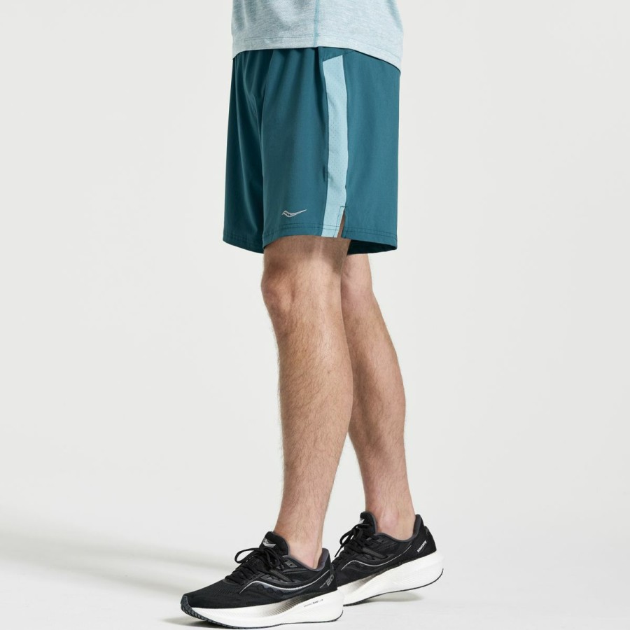 Bottoms * | Men'S Outpace 7 Short Saucony Classical