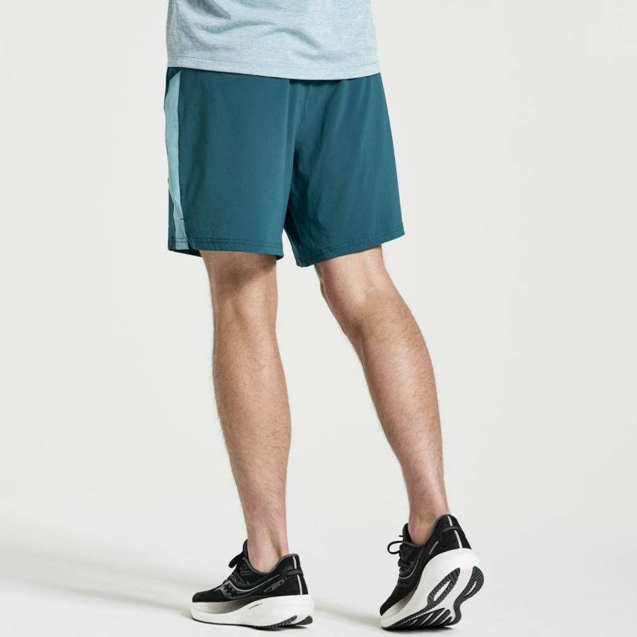 Bottoms * | Men'S Outpace 7 Short Saucony Classical