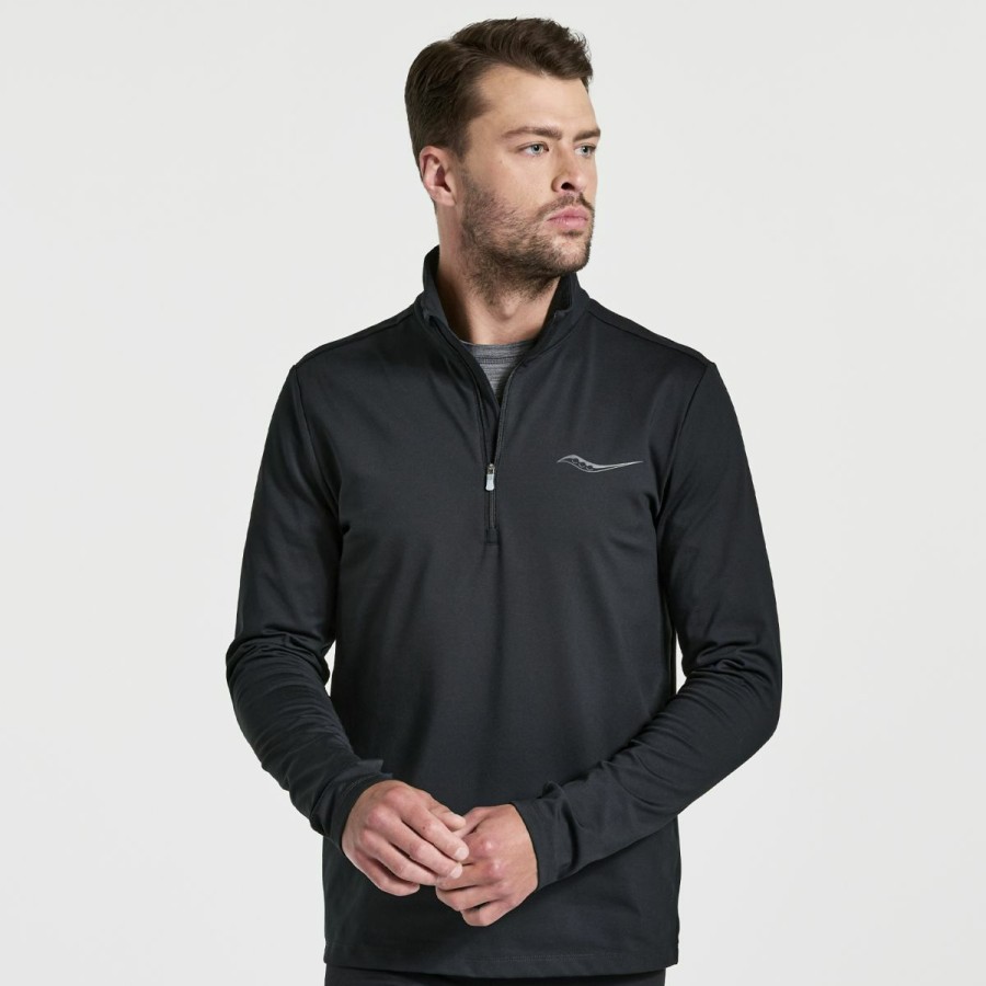 Tops * | Men'S Solstice 1/4 Zip Saucony Best-Selling