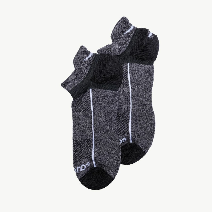 Accessories * | Men'S Inferno Merino Wool Blend No Show 3-Pack Sock Saucony Less Expensive