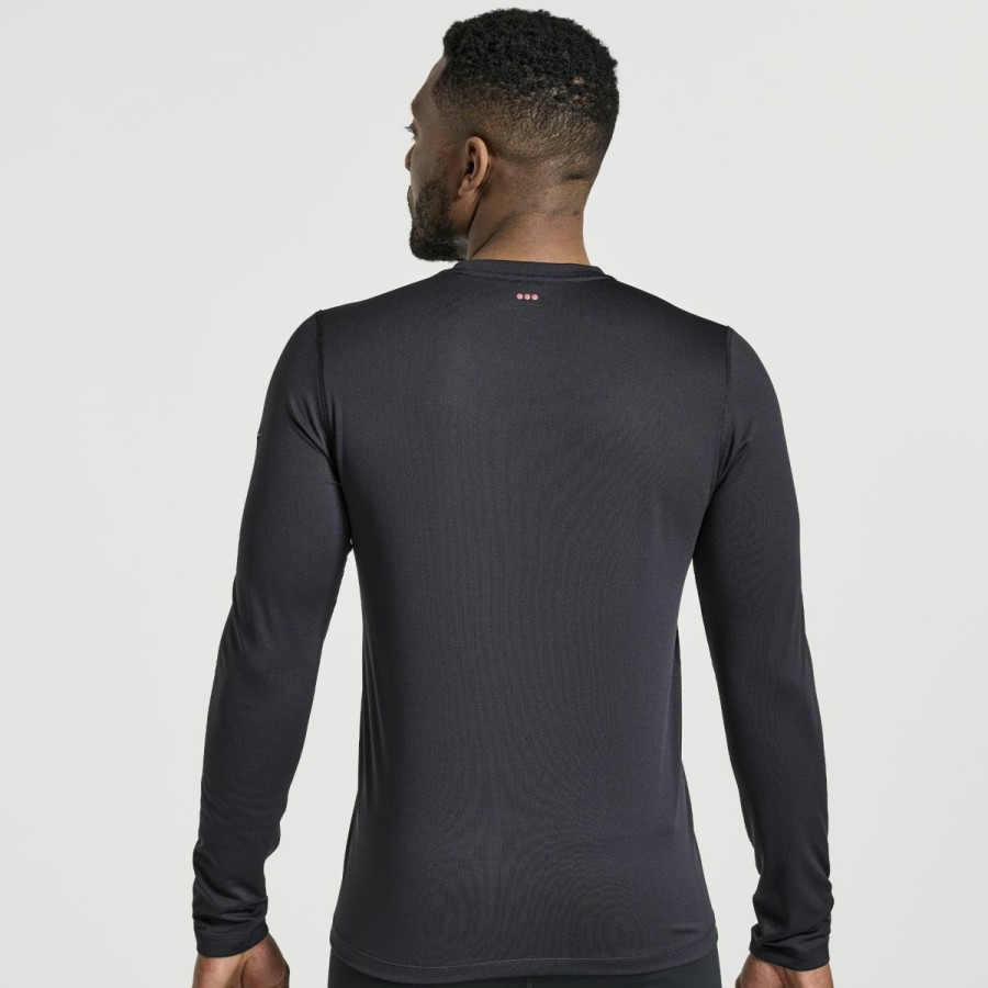 Tops * | Men'S Stopwatch Graphic Long Sleeve Saucony Featured