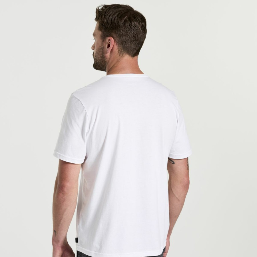 Tops * | Men'S Rested T-Shirt Saucony Less Expensive