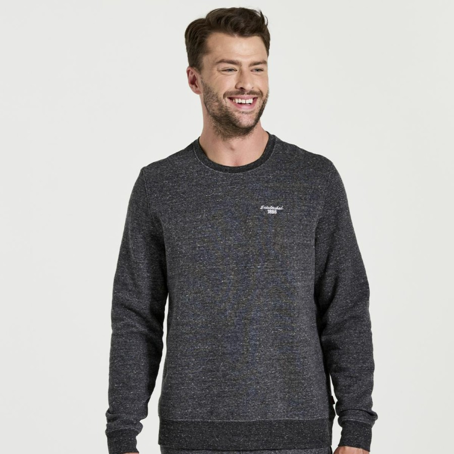 Tops * | Men'S Rested Crewneck Saucony Best-Selling