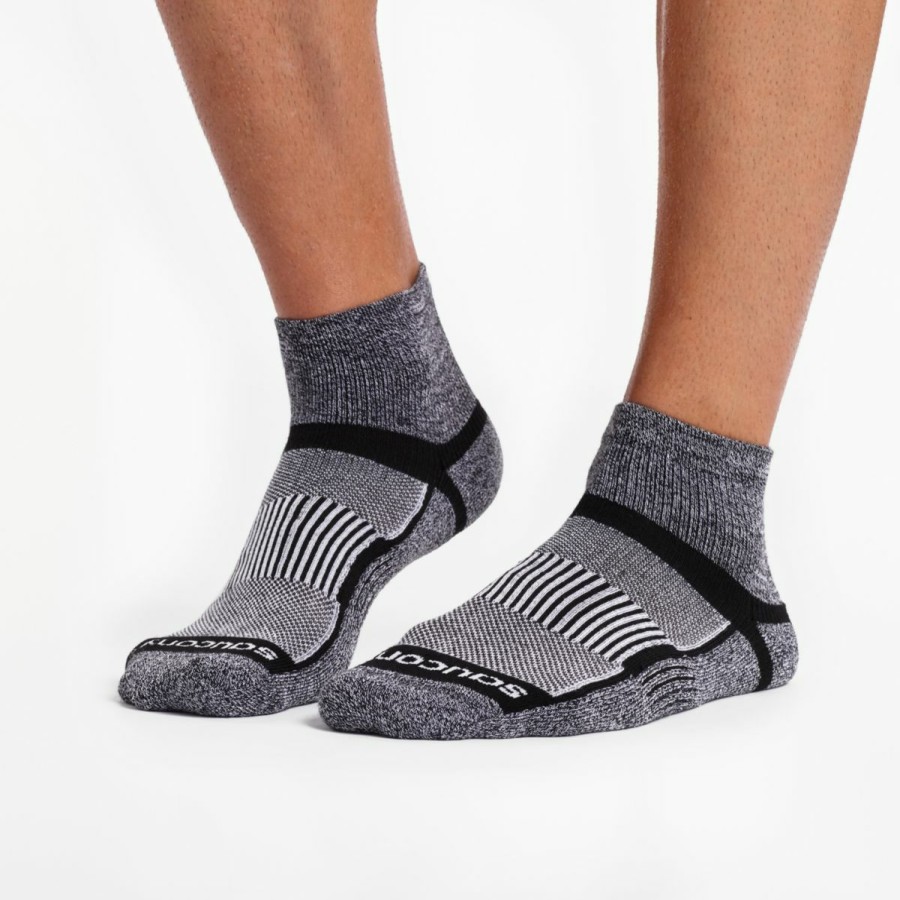 Accessories * | Inferno Quarter 3-Pack Socks Saucony Store