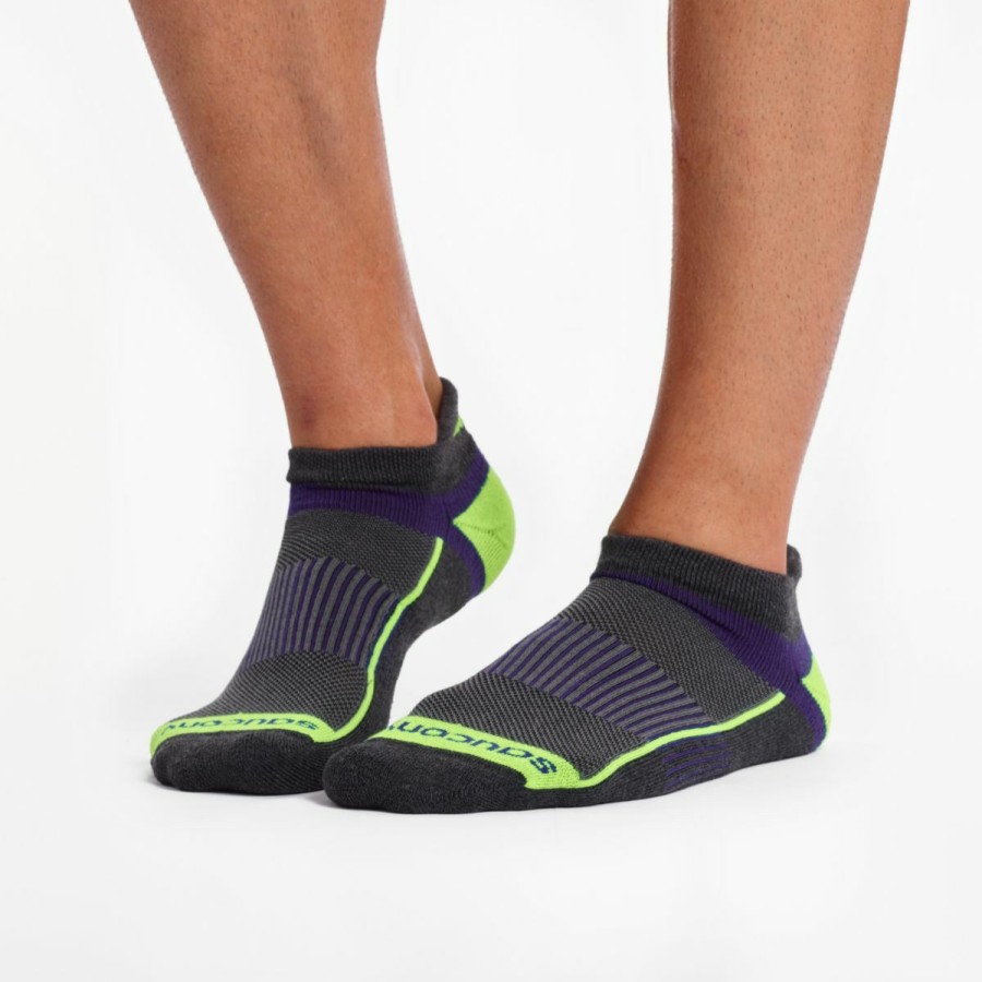 Accessories * | Inferno No Show Tab 3-Pack Socks Saucony Discount Store