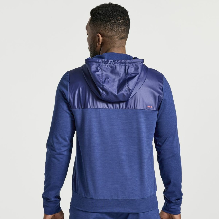 Jackets * | Men'S Solstice Zip Hoody Saucony Official