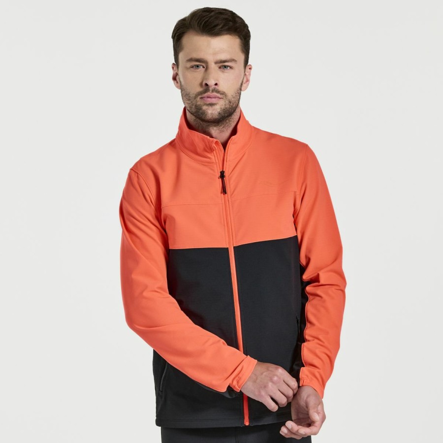 Jackets * | Men'S Bluster Jacket Saucony Official