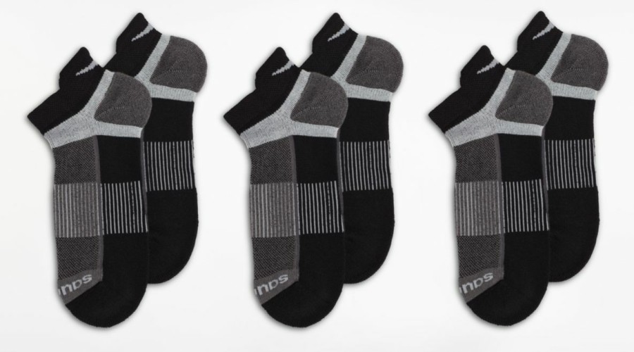 Accessories * | Inferno No Show Tab 3-Pack Socks Saucony Official